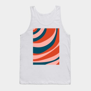 Curved stripes III Tank Top